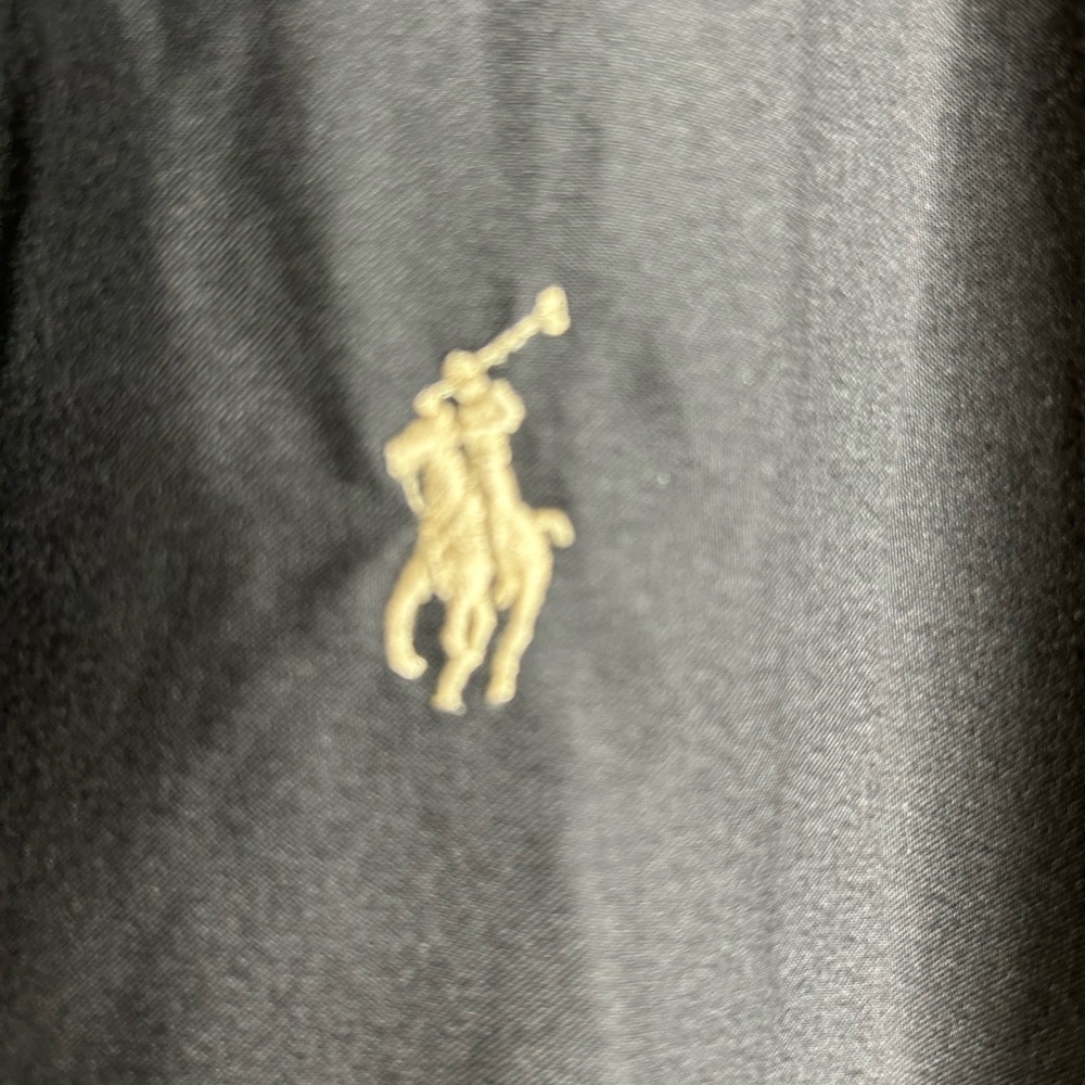 Polo Ralph Lauren Harrington Black and Tan Lined Jacket Size XL - Picture 4 of 9